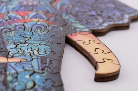 Jigsaw mystery houten Olifant puzzel