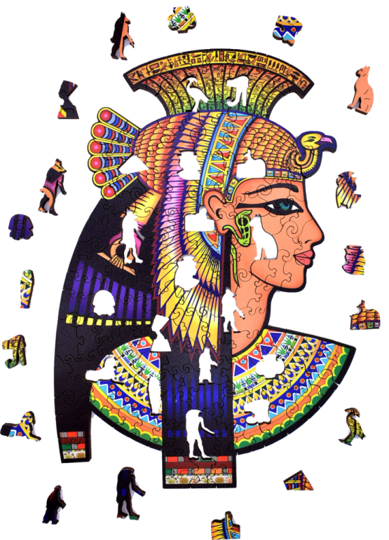 Jigsaw houten Cleopatra legpuzzel