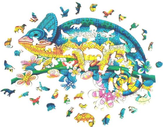 Chameleon new model 2021 legpuzzel kerst cadeau 1